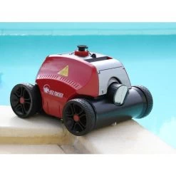 Robot électrique Poolstar Red Panther Pour Piscine Jusqu'à 100 M² -Fournitures De Piscine robot de piscine sur batterie red panther poolstar min
