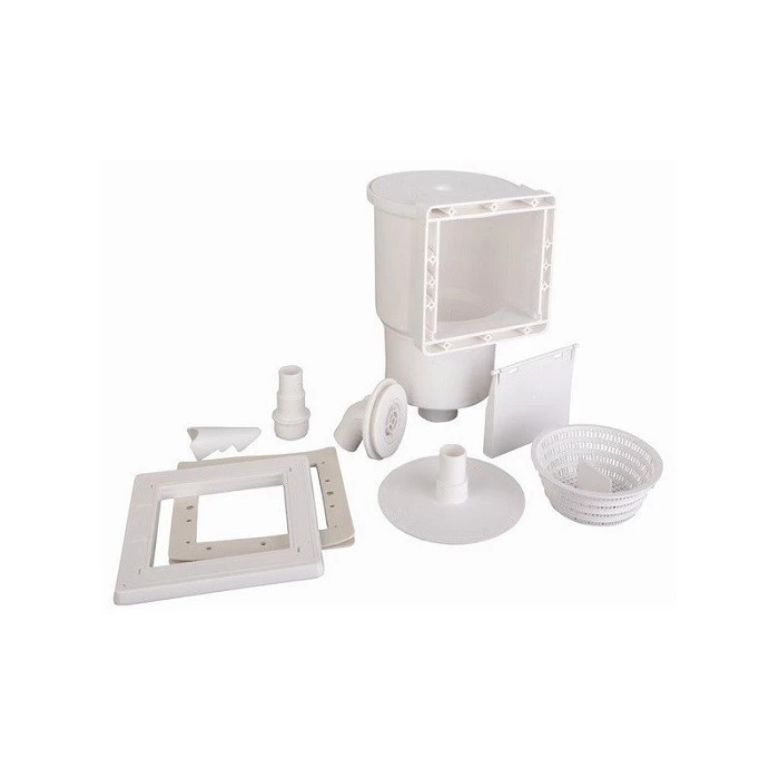 Ensemble Skimmer Pour Piscines Acier GRE - Blanc 3 Ensemble Skimmer Pour Piscines Acier GRE - Blanc