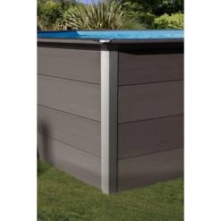 GRE Piscine Rectangulaire Composite Gré - 6,06 X 3,26 X 1,24 M -Fournitures De Piscine structure piscine composite gre 2