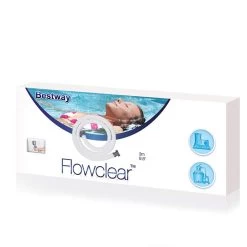 Tuyau Pour Filtre à Sable Bestway Ø 38 Mm / Longueur 3 M Avec Connecteurs Filetés -Fournitures De Piscine tuyau filtre a sable bestway 38mm 3 m connecteurs filetes 2